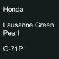 Preview: Honda, Lausanne Green Pearl, G-71P.